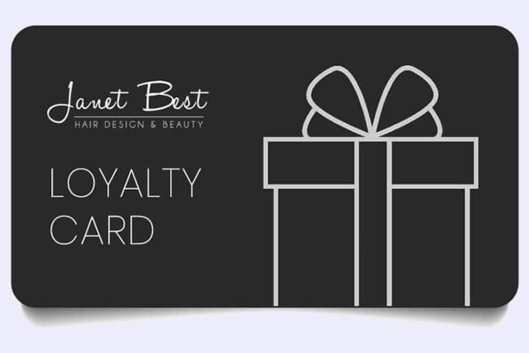 hair salon loyalty card