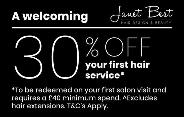 30 percent off hair dressing